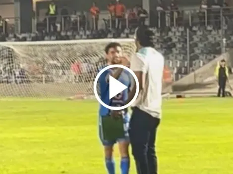 El gesto de Nacho Rivero con Joel Huiqui tras anotar con Cruz Azul