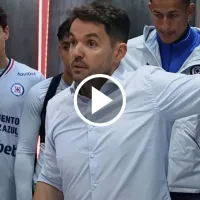 ¿Preocupado? El mensaje interno que envió Nicolás Larcamón tras el empate de Cruz Azul