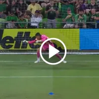 Kevin Mier queda retratado en el MLS Skills Challenge por un posible refuerzo del Club América