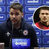 Nicolás Larcamón respondió sobre Luka Jovic y auguró la llegada de un refuerzo a Cruz Azul