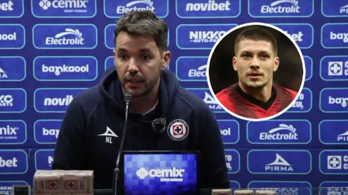 Nicolás Larcamón habló sobre Luka Jovic y el fichaje que falta en Cruz Azul.