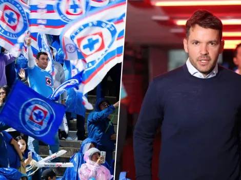 Pedido masivo de afición de Cruz Azul a NIcolás Larcamón