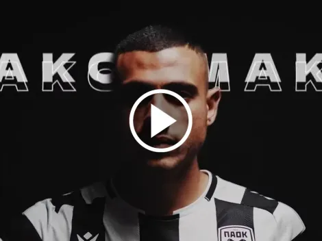 Así fue la presentación "de novela" a Giakoumakis en PAOK