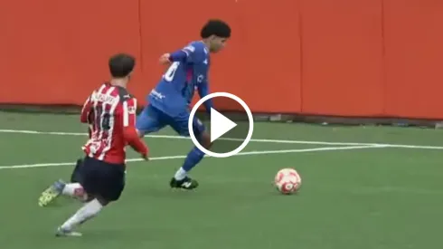 Carlos Vargas la rompió con 3 asistencias en Cruz Azul Sub 21.