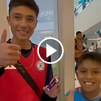 El hermoso gesto de Rodolfo Rotondi con dos pequeños aficionados de Cruz Azul