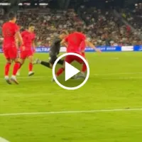 No se vio por TV: el ángulo que confirma el golazo de Santiago Giménez con México