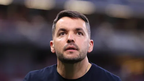 Nicolás Larcamón habló sobre el Cruz Azul vs. Pachuca de Liga MX.