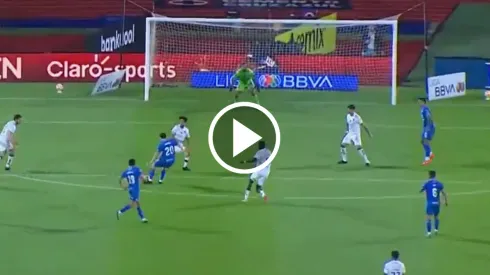 Así fue el gol de José Paradela que abrió el marcador para Cruz Azul vs. Querétaro.