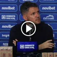 El tenso cruce de Nicolás Larcamón con un periodista en plena conferencia de prensa