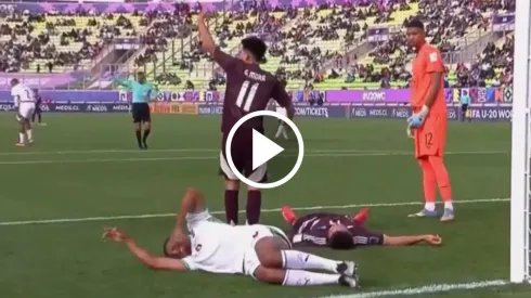 Mateo Levy le dio un susto a todo México tras recibir un golpe ante Marruecos.