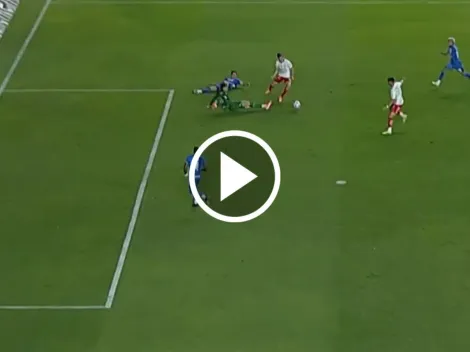 Kevin Mier evitó el error de Piovi con una gran doble atajada