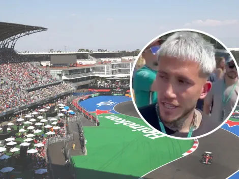 Piovi apoyó a un piloto y comparó a Cruz Azul con una escudería en el GP de México