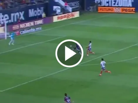 Golazo de crack mundial de Cambino para la victoria al Necaxa