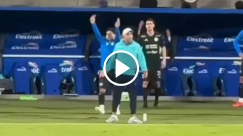 No se vio por TV: el curioso detalle de Lolo Faravelli en la banca