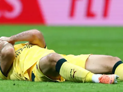 Malas noticias para Giménez a horas del Milan vs. Roma