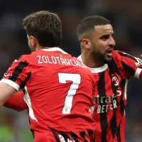 Kyle Walker, ex compañero en AC Milan, compara a Santiago Giménez con un campeón del mundo