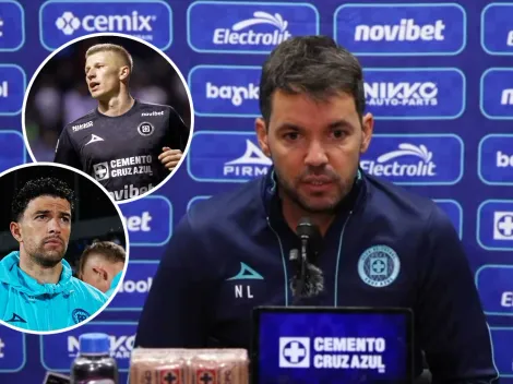 Larcamón habla sobre la presencia de Rivero y Bogusz ante Pumas