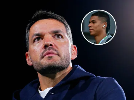 La reacción de Nicolás Larcamón a la nominación de Kevin Mier al The Best