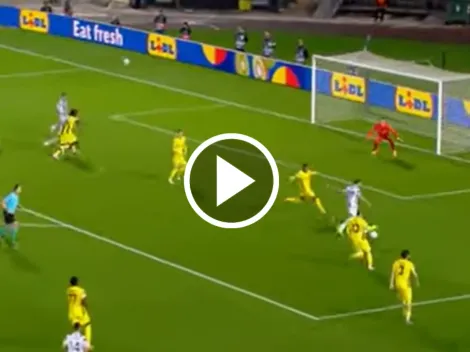 Gol de puro instinto de Giakoumakis en Europa League