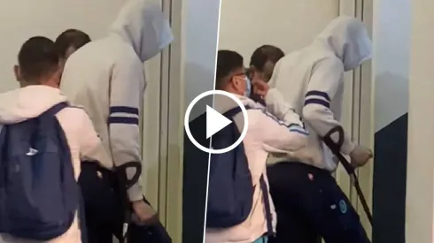 El portero salía con mucha dificultad de Puebla.