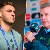 Javier Aguirre, DT de Selección Mexicana, da espaldarazo a Santi Giménez por su sequía goleadora