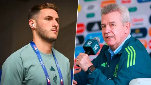 El Vasco Aguirre habló sobre el presente de Santi Giménez.