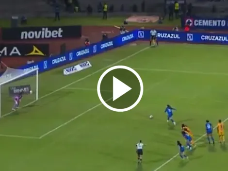 Calderón le erra al arco y priva a Cruz Azul femenil de empatar