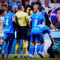 Se reveló el ridículo criterio para no expulsar a Adalberto Carrasquilla tras lesionar a Kevin Mier