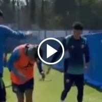 La broma que le gastaron en Cruz Azul a Luka Romero a poco del inicio de la liguilla