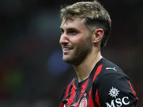 El mensaje de Santi Giménez tras ser borrado del AC Milan vs. Inter