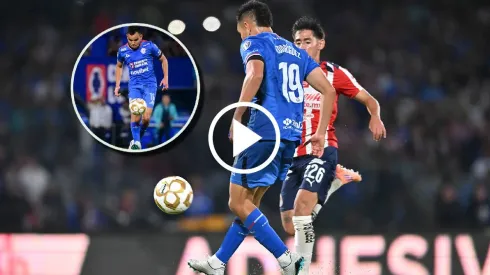 Gran definición del mediocampista ante la salida de Rangel.