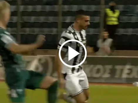 Ex Cruz Azul: golazo agónico de Giakoumakis para triunfo del PAOK