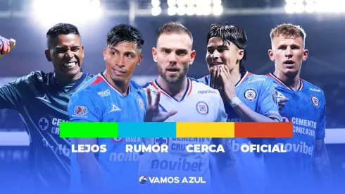 Así está el panorama de bajas de mercado para Cruz Azul.