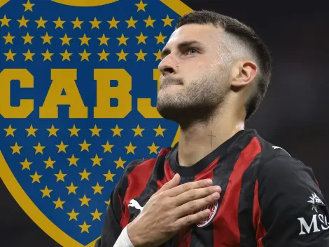 "A jugar la Libertadores": Campaña en Boca para fichar a Santi Giménez