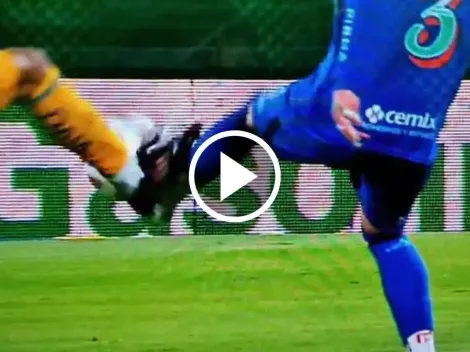 La temeraria entrada sobre Omar Campos que no fue ni amarilla