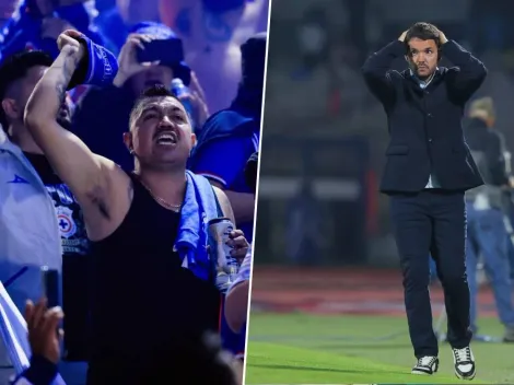 Afición de Cruz Azul señala al responsable del empate con Tigres