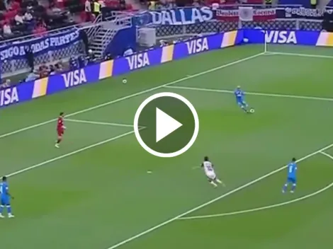 El error fatal de Gonzalo Piovi para el primer gol de Flamengo ante Cruz Azul