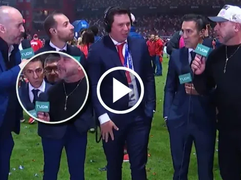 La reacción de Vicente Sánchez al pleito entre Mohamed y David Faitelson