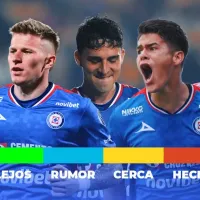 Semáforo de bajas de Cruz Azul: Faravelli, Casas Sámano, Rubio, Bogusz y Sepúlveda