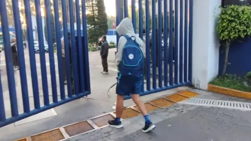 Ingresó caminando a La Noria al igual que lo hacía Amaury Morales.