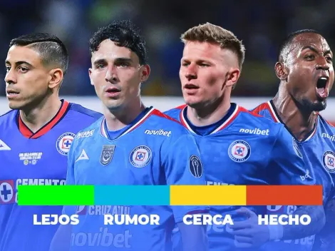 Semáforo de bajas en Cruz Azul: Faravelli, Bogusz, Ditta y Cándido