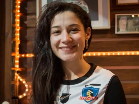 Actriz Fernanda Ramírez la rompe en Estados Unidos con la camiseta de Colo Colo voleibol