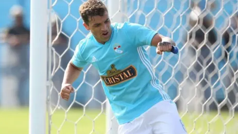 Gabriel Costa celebrando uno de sus 26 goles en 2018.