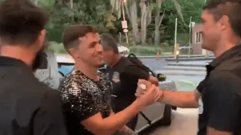 Fue recibido por Osvaldo Alegría y Javier Rodríguez