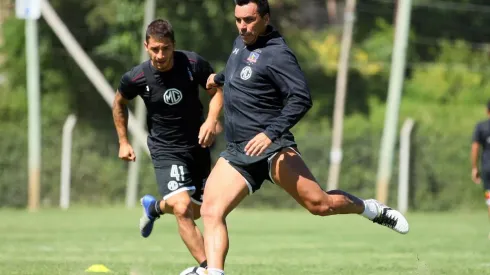 Esteban Paredes en la pretemporada