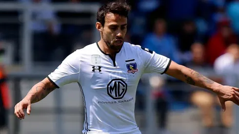 Jorge Valdivia jugando en el Teniente de Rancagua