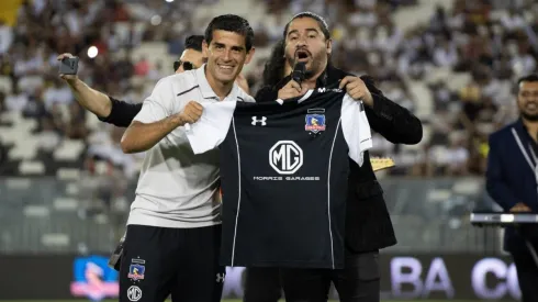 Julio Barroso junto a su primo, Ariel Puchetta