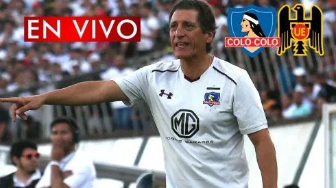 Mario Salas durante la Noche Alba. Hoy enfrenta a la Unión.