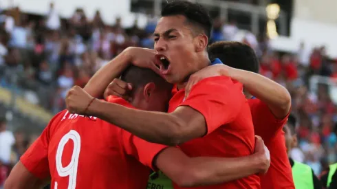 Iván Morales se llena la boca de gol ante Brasil