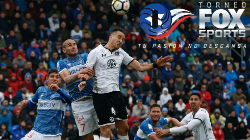 Colo Colo enfrentando a Universidad Católica